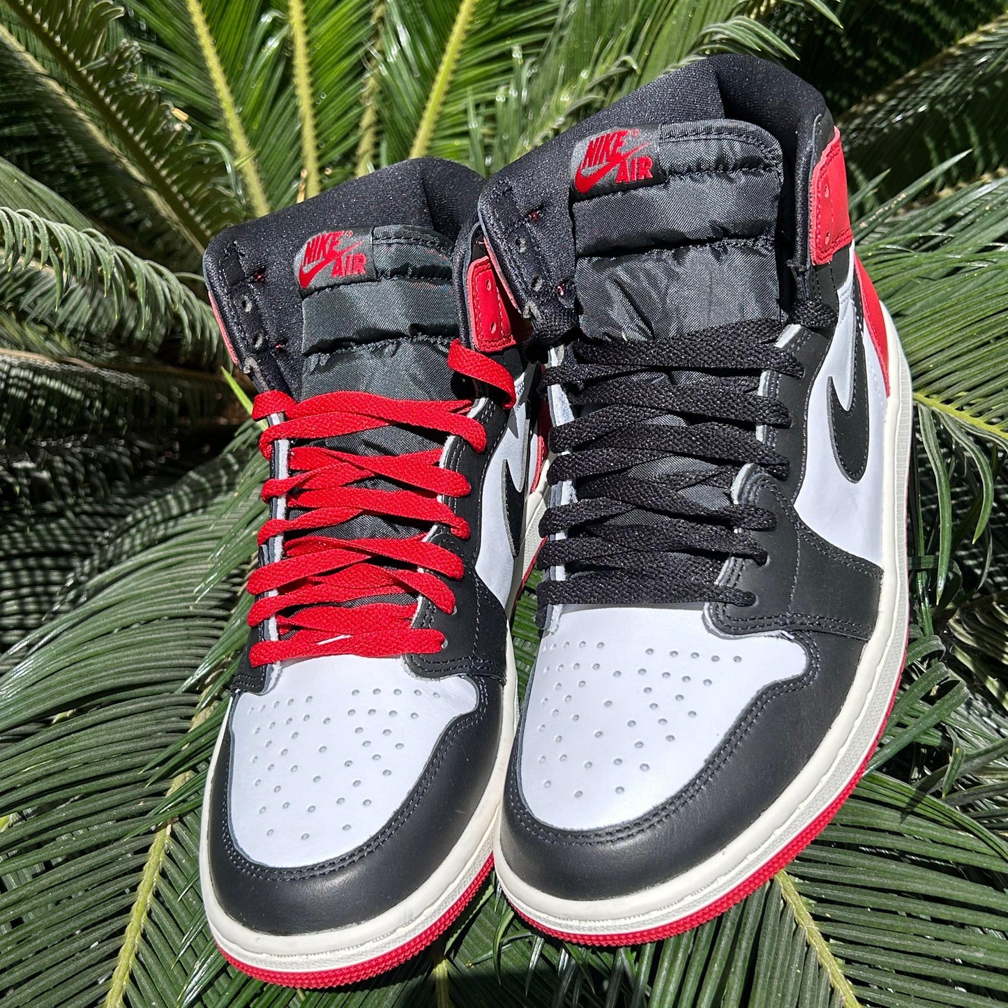 Jordan 1 Black Toe Reimagined - Hats Tricks