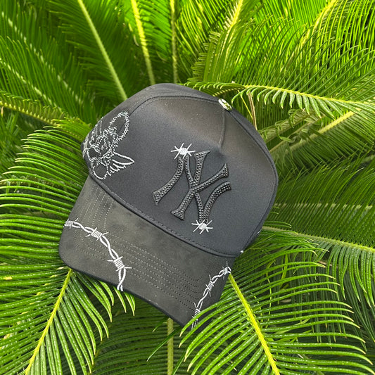 Gorra SM HATS Yankees Negro