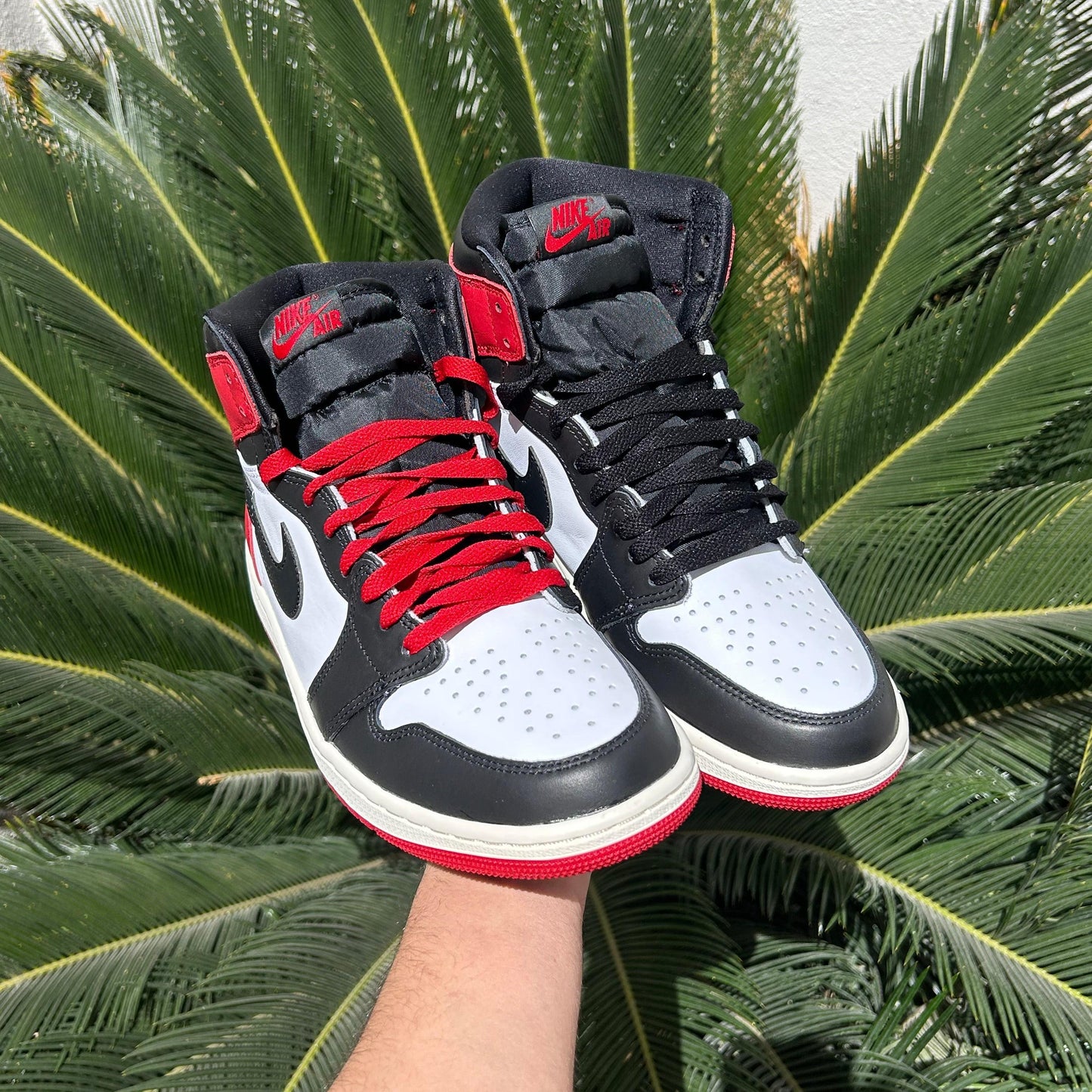 Jordan 1 Black Toe Reimagined - Hats Tricks