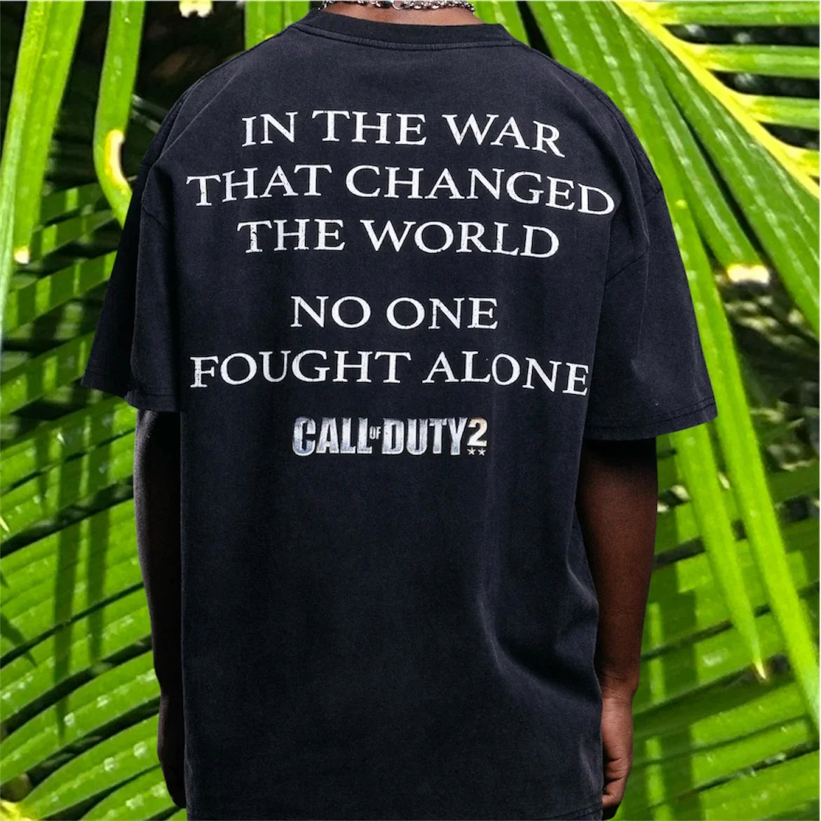 Playera Goat Crew x Call of Duty Oversize