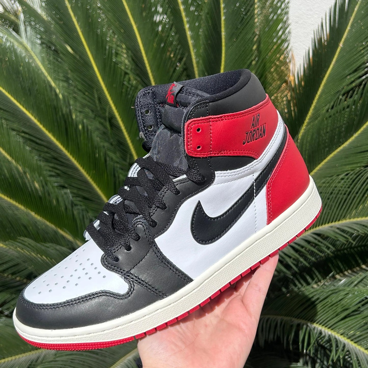 Jordan 1 Black Toe Reimagined - Hats Tricks