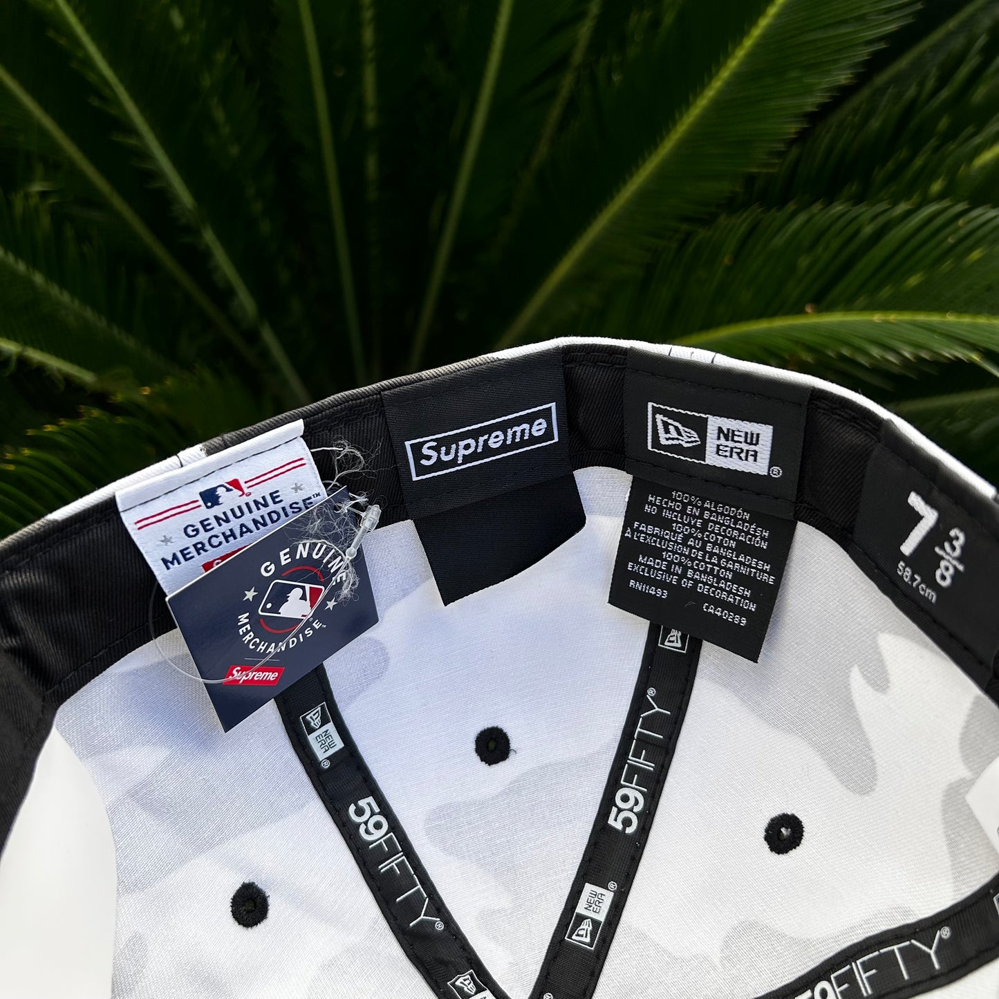 Gorra Exclusiva New Era x Supreme New York Yankees