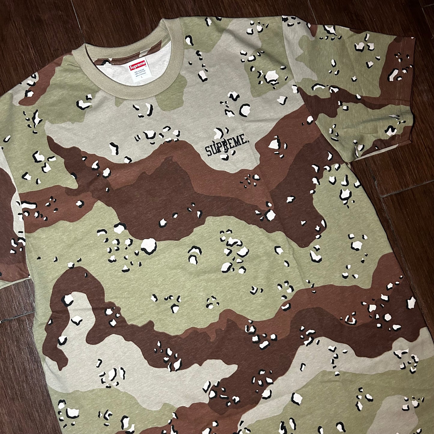 Playera Supreme “Dash Snow” Camuflaje