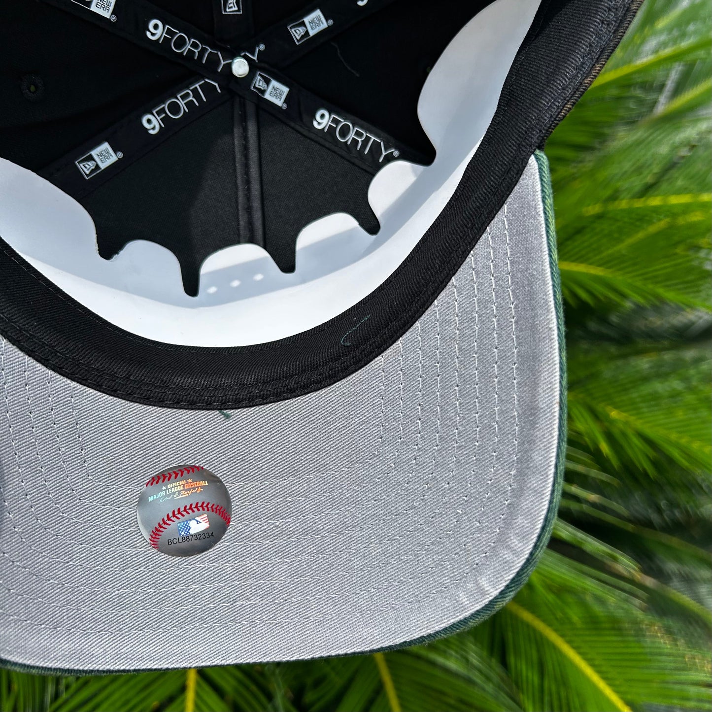 Gorra Exclusiva New Era NY Yankees ’Bleach’ - Unitalla / Negro/Verde