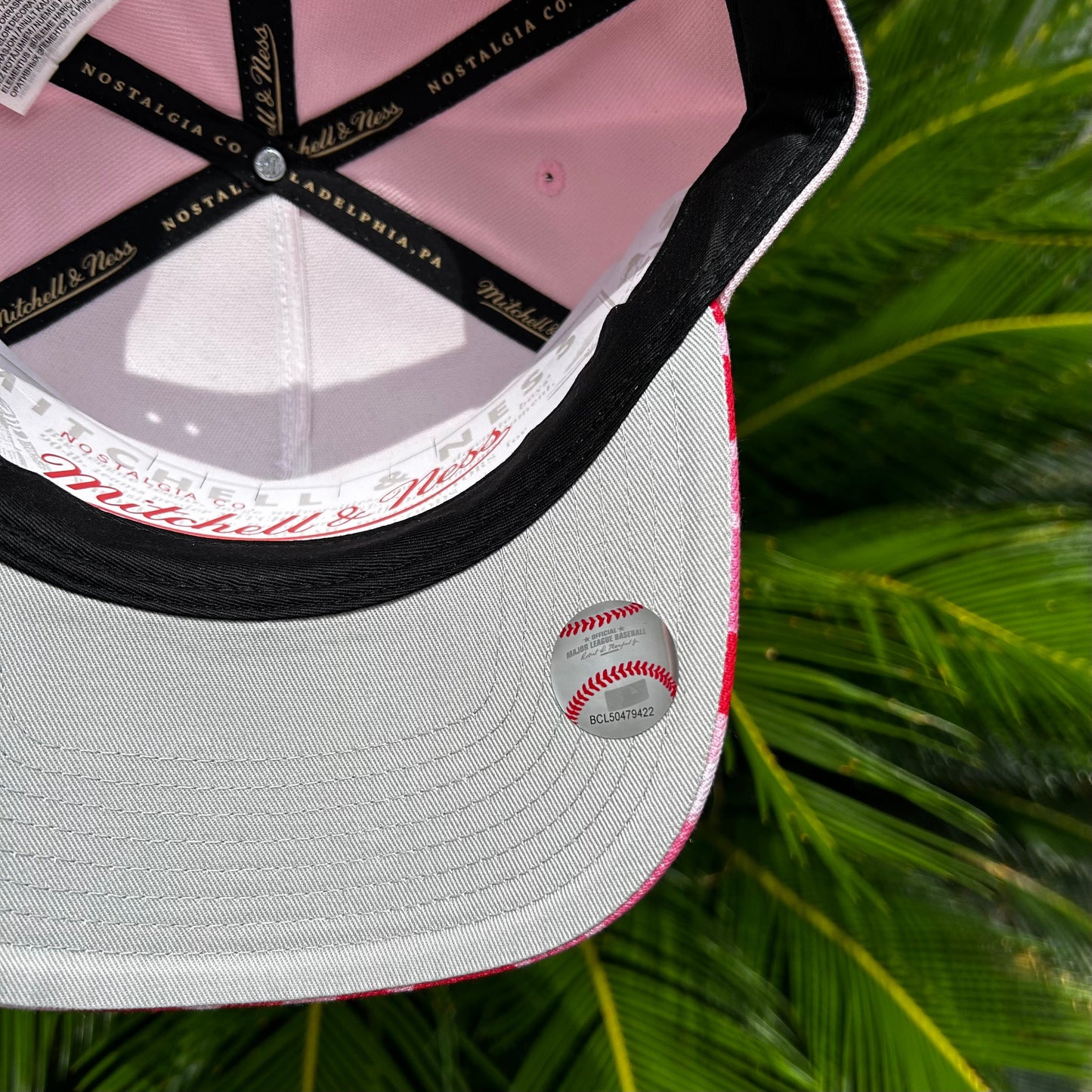 Gorra Mitchell and Ness Exclusiva Chicago Sox - Unitalla / Rosa