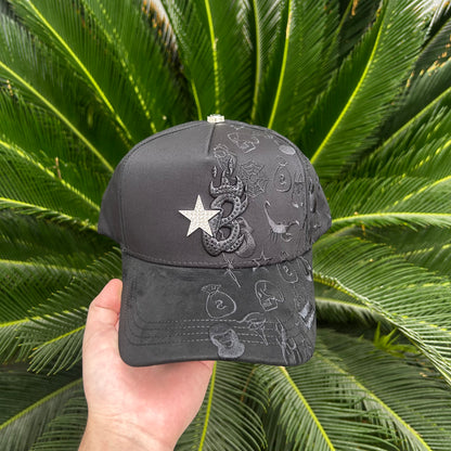 Gorra Barbas Hats “B STAR GRAFFITI”