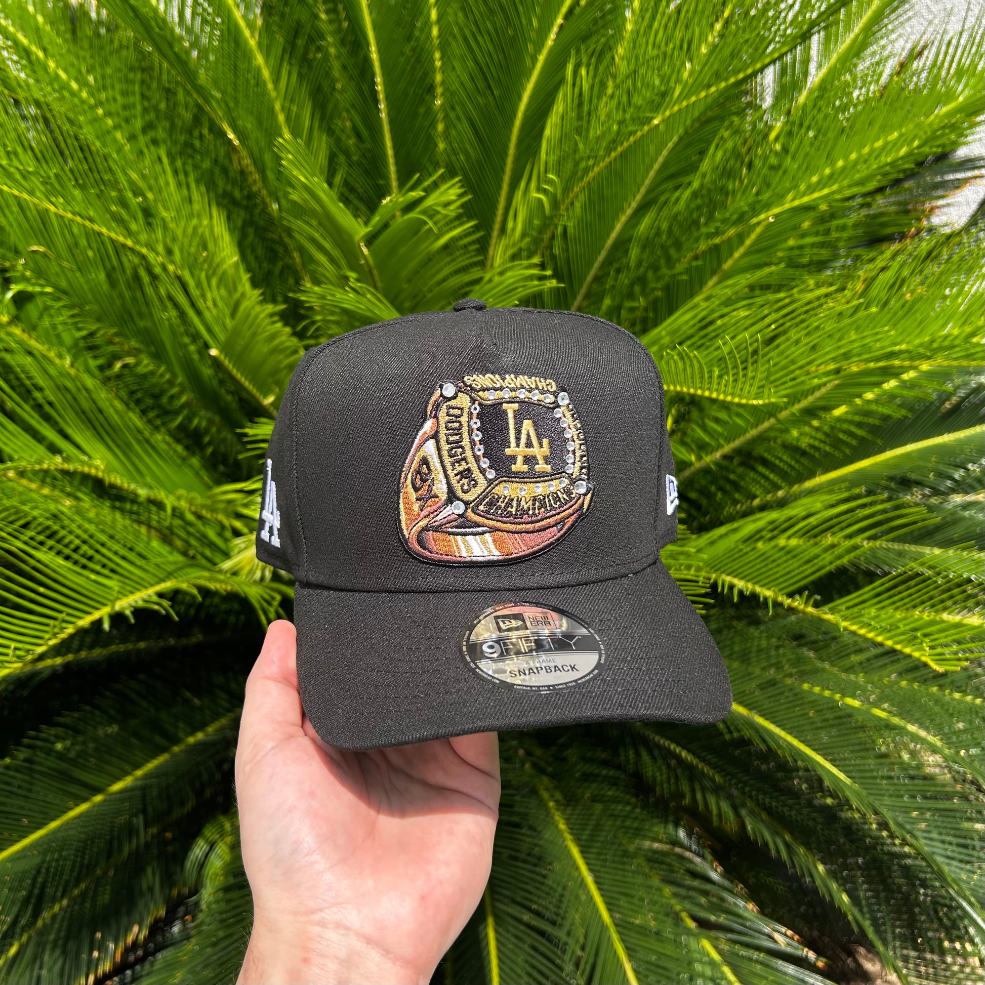 Gorra New Era Exclusiva Dodgers ’Champions Ring’ - Unitalla / Negro