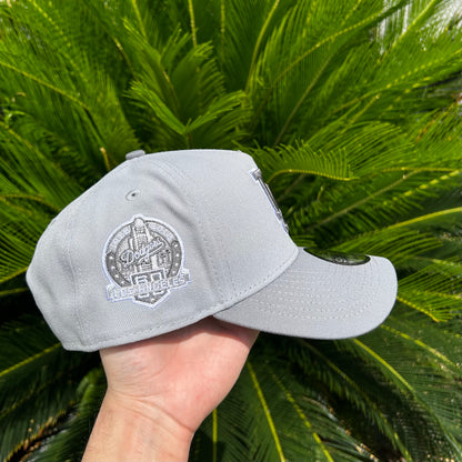 Gorra New Era Exclusiva Dodgers Gris - Ajustable