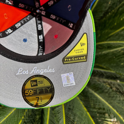 Gorra New Era x Savior Worldwide “Neon Star Pinwheel”