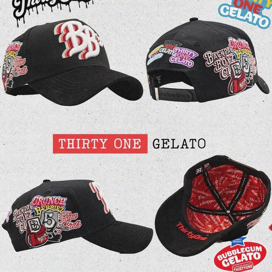 Gorra 31 Hats x Backpack Boyz “THIRTY ONE GELATO” FULL SET *PREVENTA*