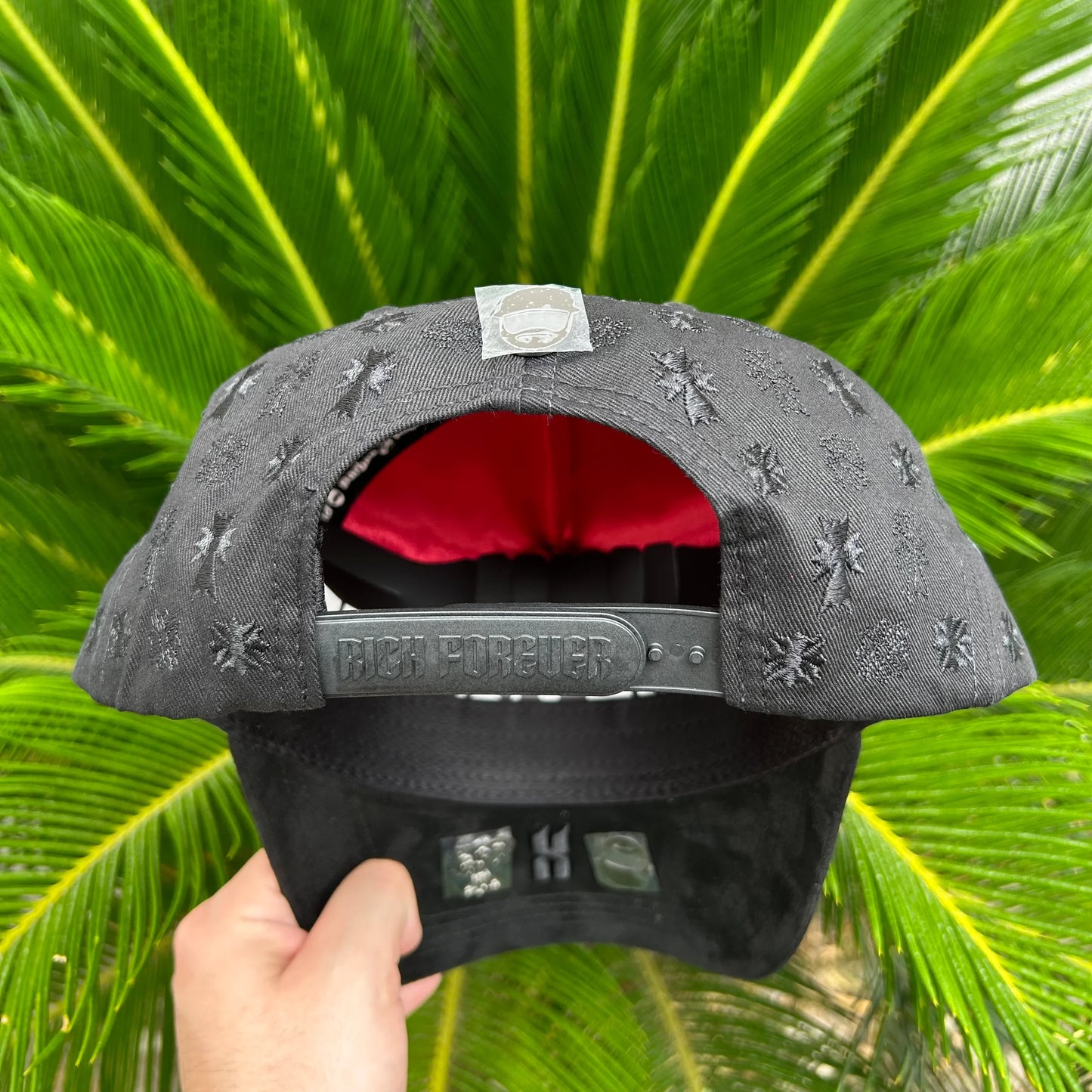 Gorra Barbas Hats x Rich The Kid Chrome BLACKOUT