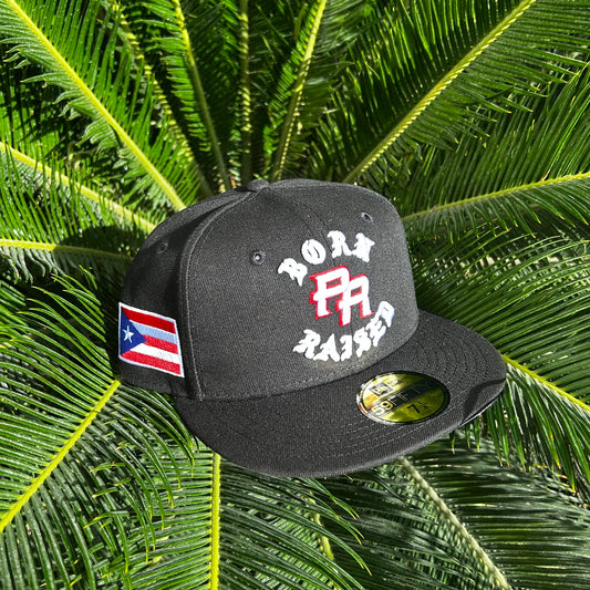 Gorra Exclusiva New Era x Born x Raised Puerto Rico