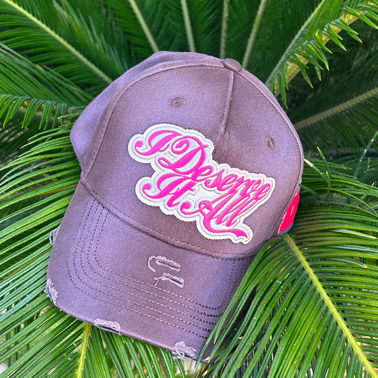 Gorra Dandy Hats “I deserve it all”