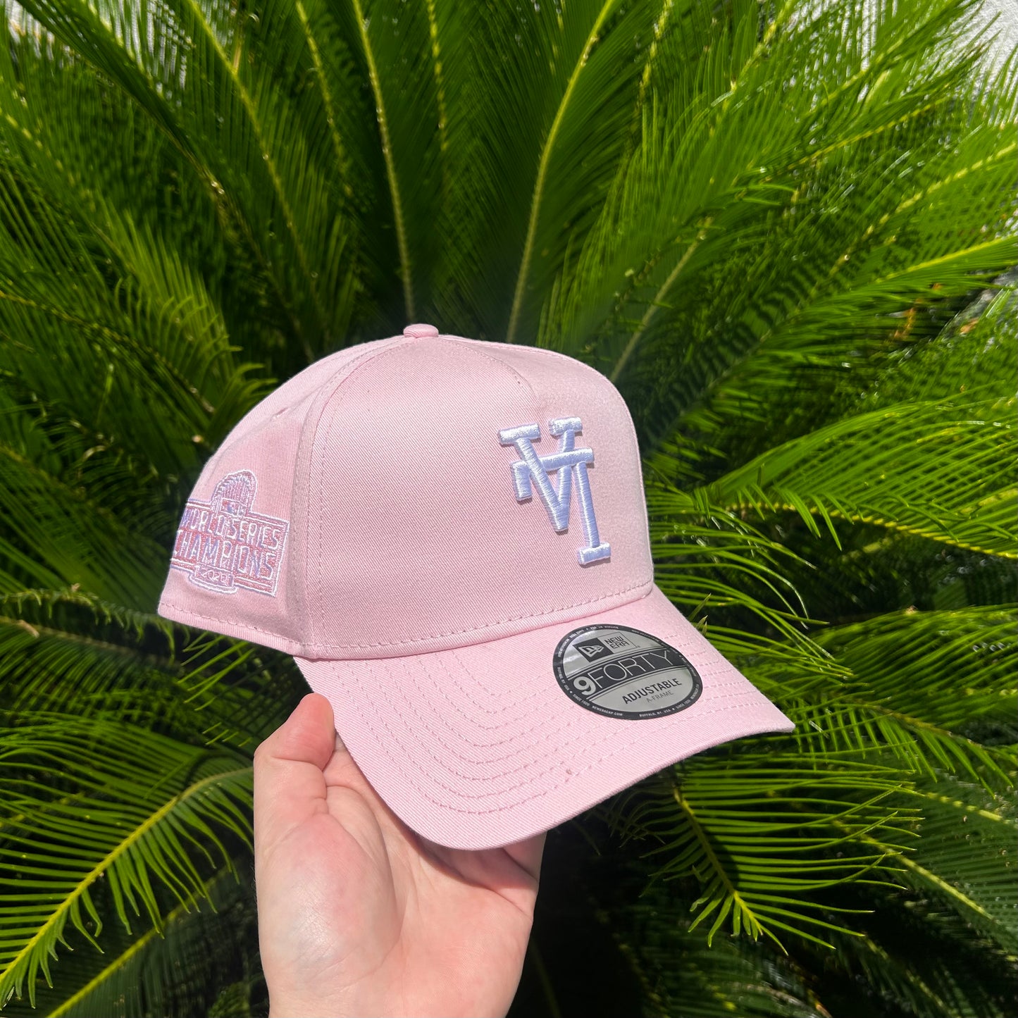 Gorra Exclusiva Dodgers ’Upside Down’ Rosa - Unitalla