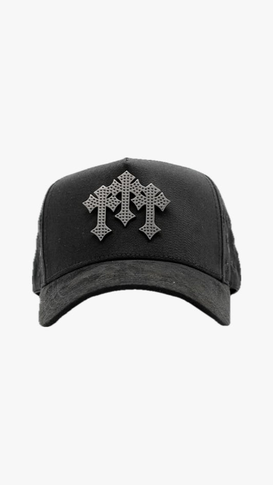 Gorra Barbas Hats x Rich The Kid Chrome BLACKOUT *PREVENTA*