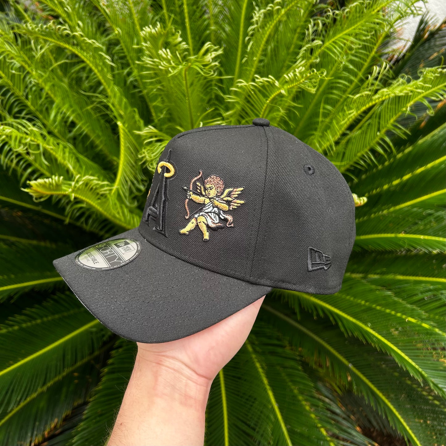 Gorra New Era Exclusiva Anaheim Angels ’Total Black’ - Unitalla / Negro