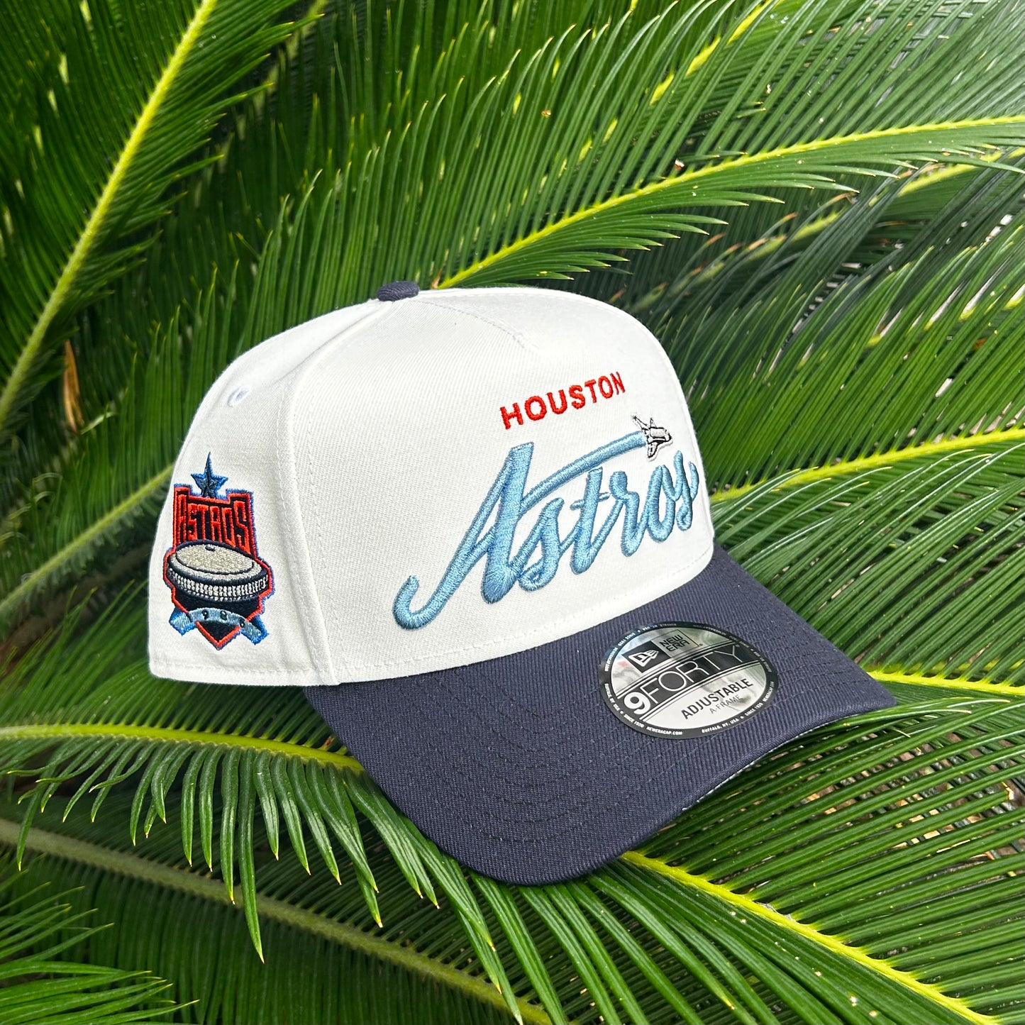 Gorra New Era Exclusiva Astros Retro - Unitalla / Blanco/Azul