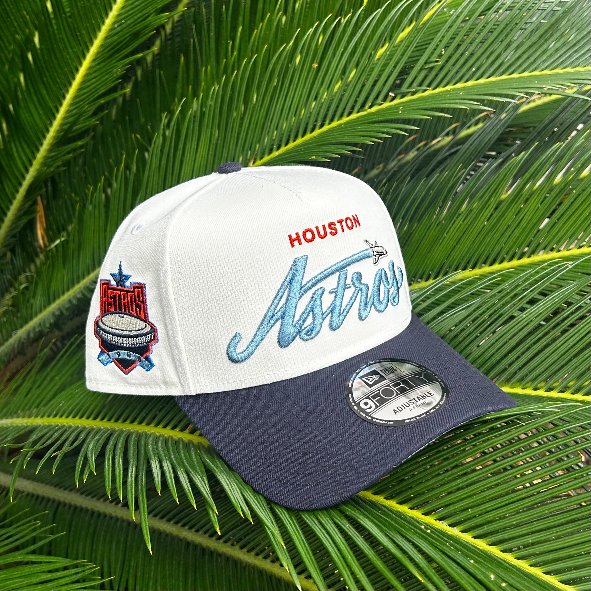 Gorra New Era Exclusiva Astros Retro - Unitalla / Blanco/Azul