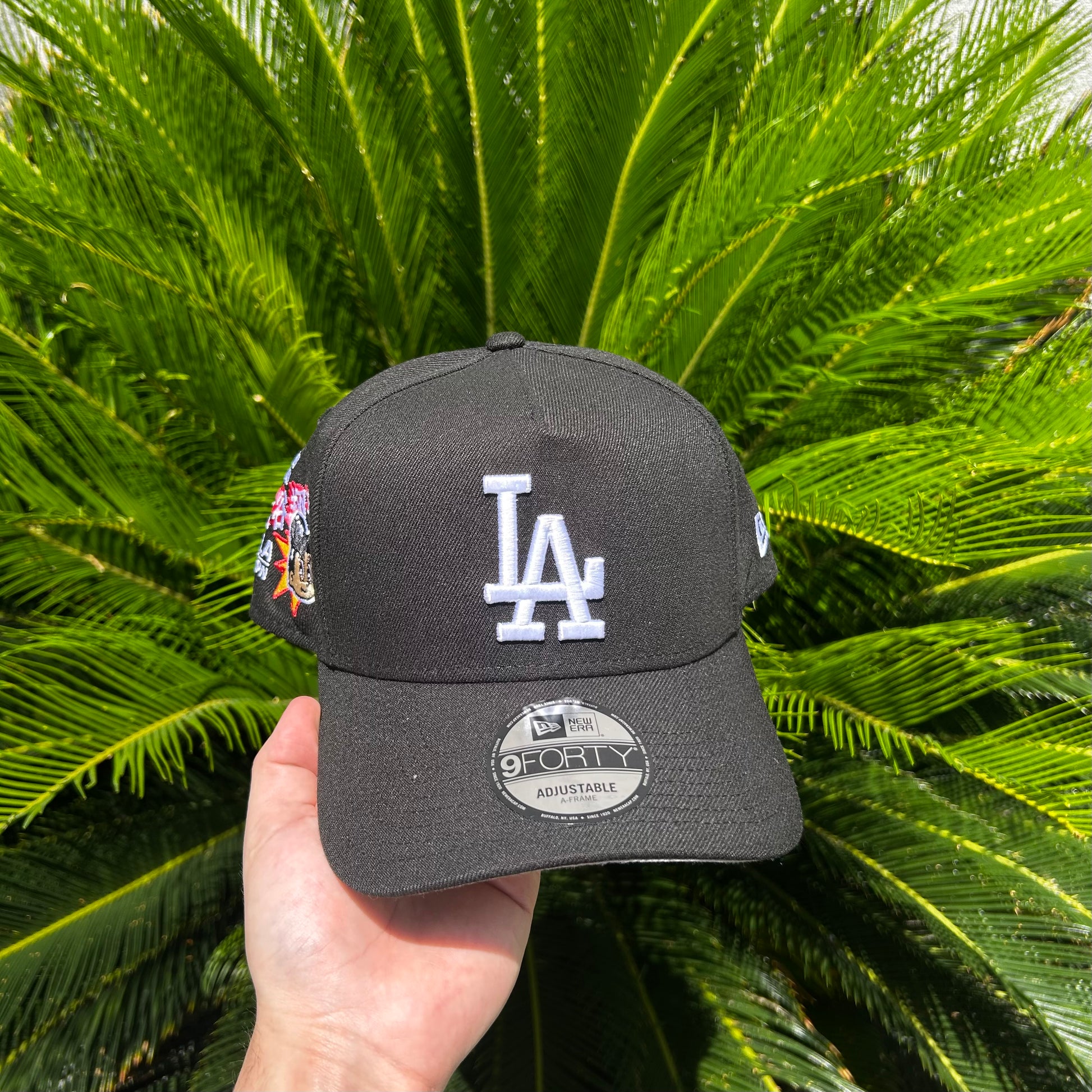 Gorra New Era Exclusiva Dodgers x Ohtani Negro - Ajustable