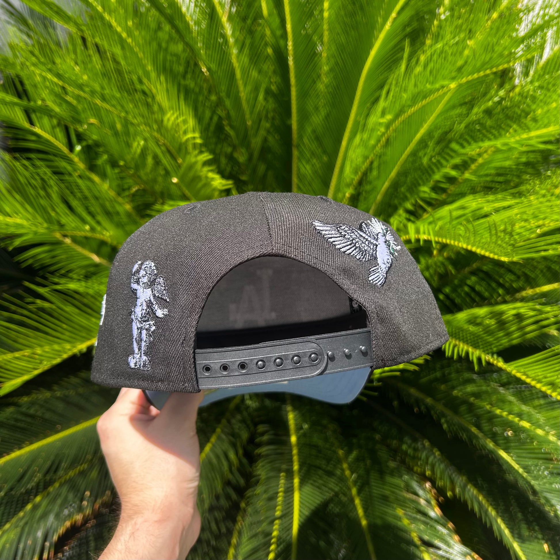 Gorra New Era Exclusiva x Dodgers - Ajustable / Negro/Celeste