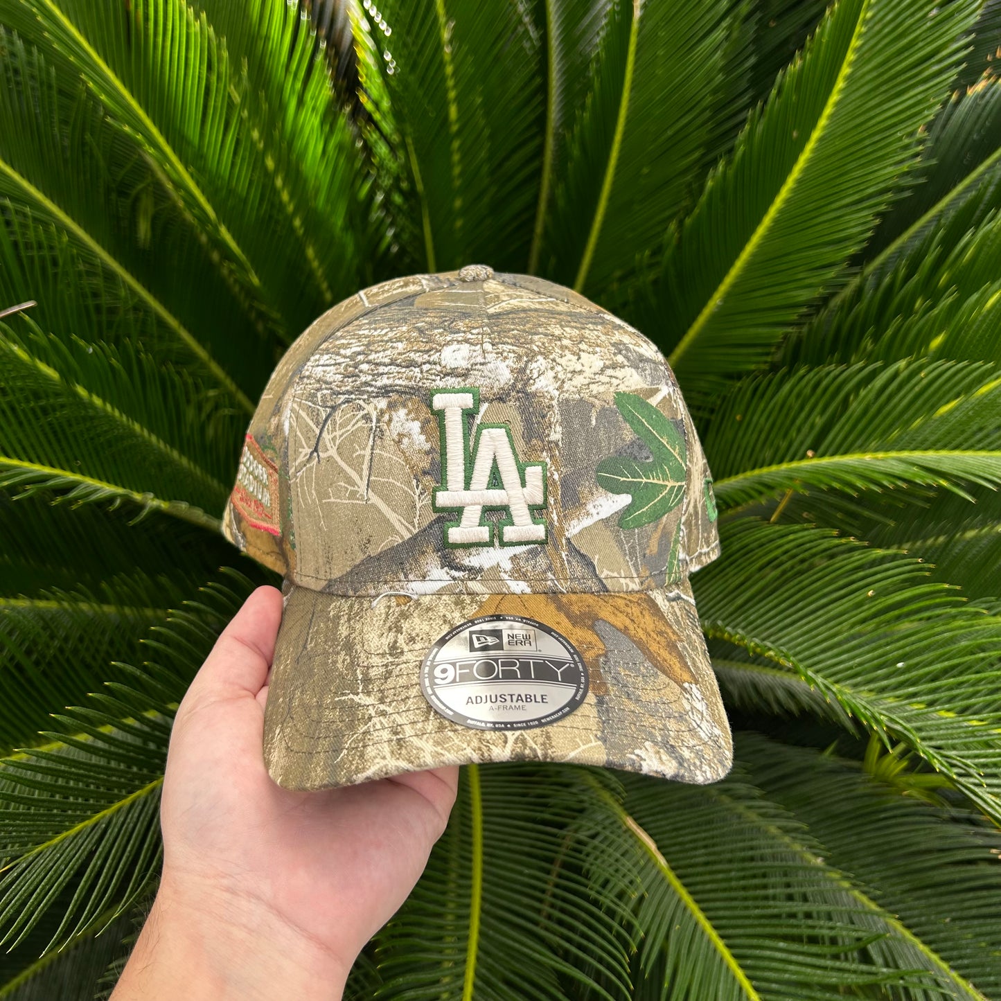 Gorra Exclusiva Los Angeles Dodgers Real Tree