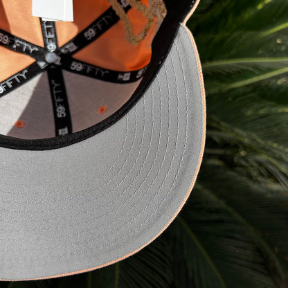 Gorra Exclusiva New Era x Supreme “Jesus Piece” Durazno