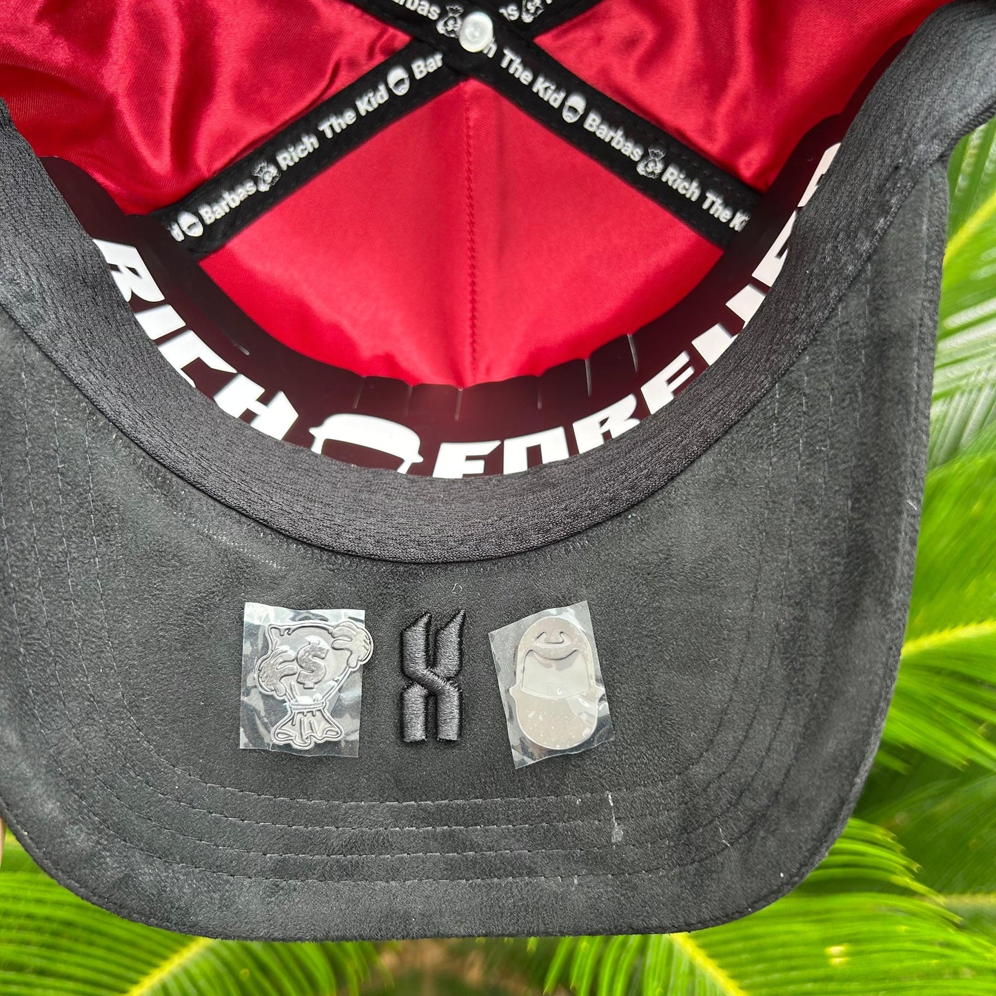 Gorra Barbas Hats x Rich The Kid Chrome BLACKOUT