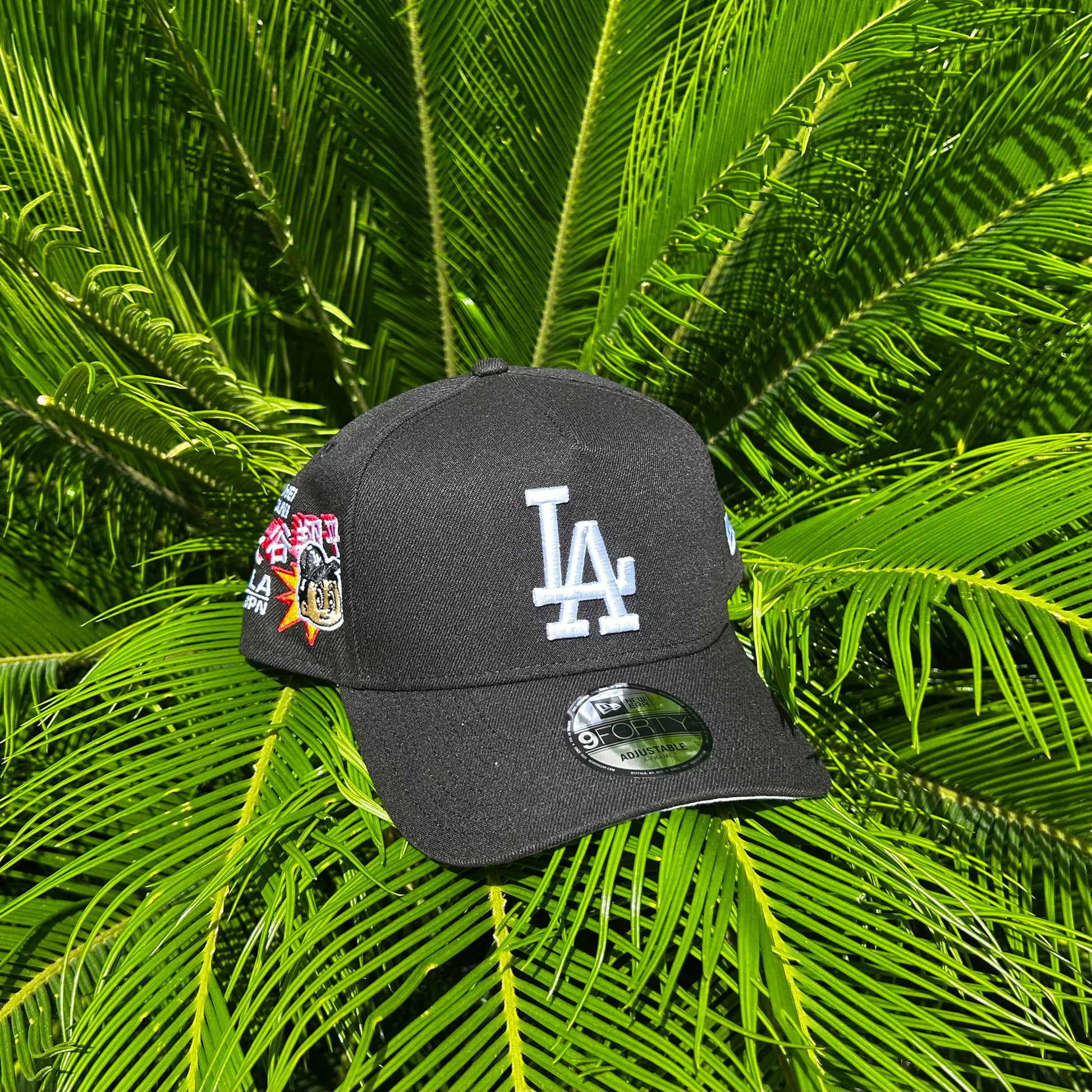 Gorra New Era Exclusiva Dodgers x Ohtani Negro - Ajustable