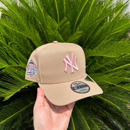 Gorra Exclusiva Yankees Beige - Unitalla