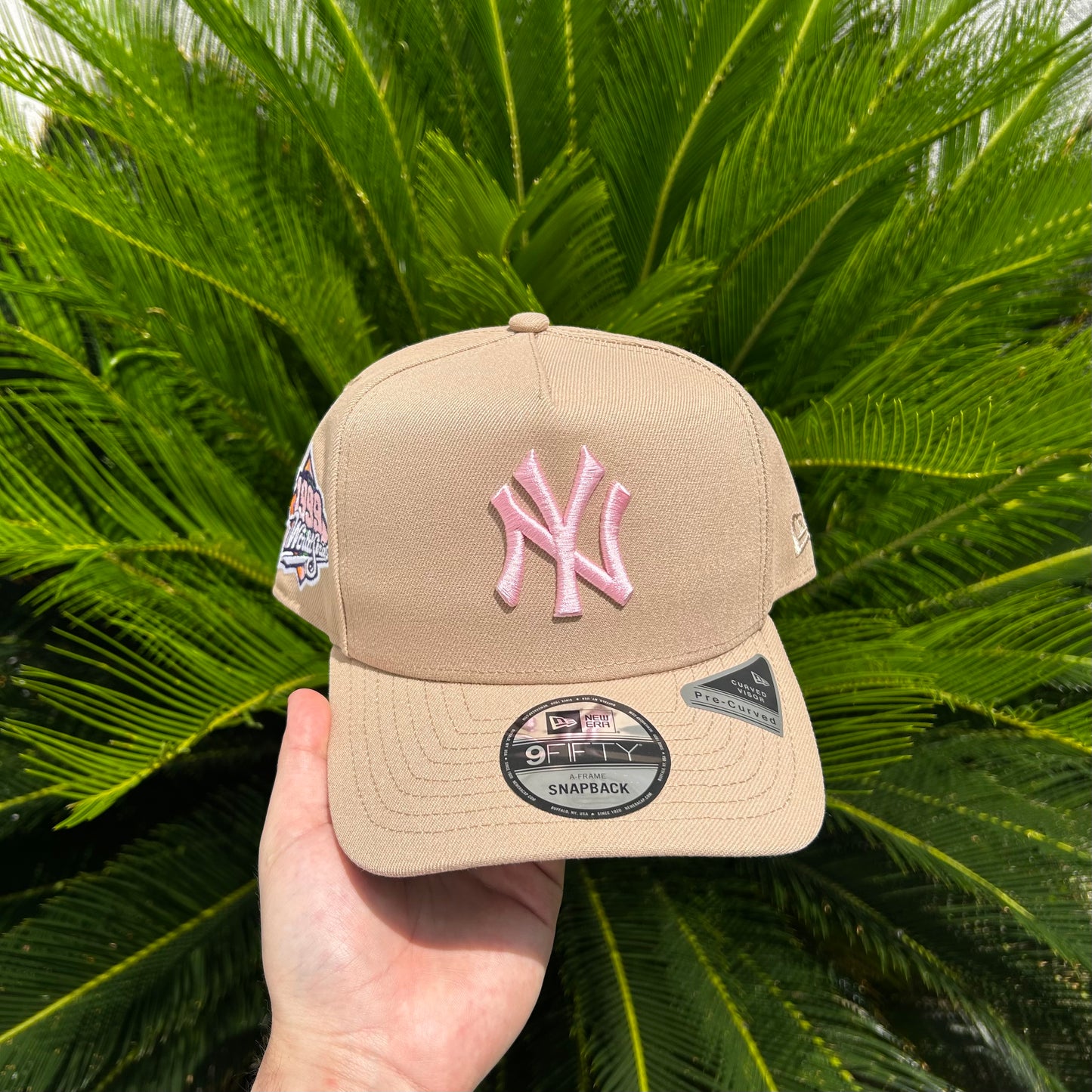 Gorra Exclusiva Yankees Beige - Unitalla