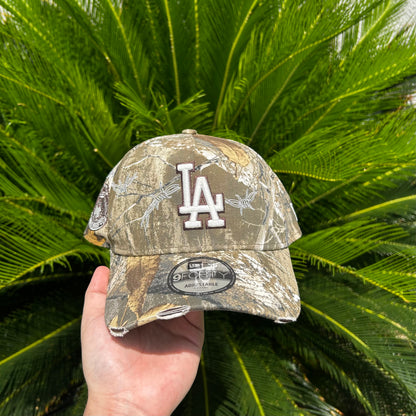 Gorra New Era Exclusiva Dodgers RealTree ’Unstitched’ - Unitalla