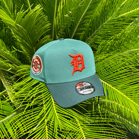 Gorra New Era Exclusiva Detroit Tigers Verde - Unitalla / Verde/Naranja