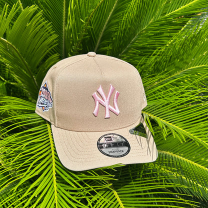 Gorra Exclusiva Yankees Beige - Unitalla