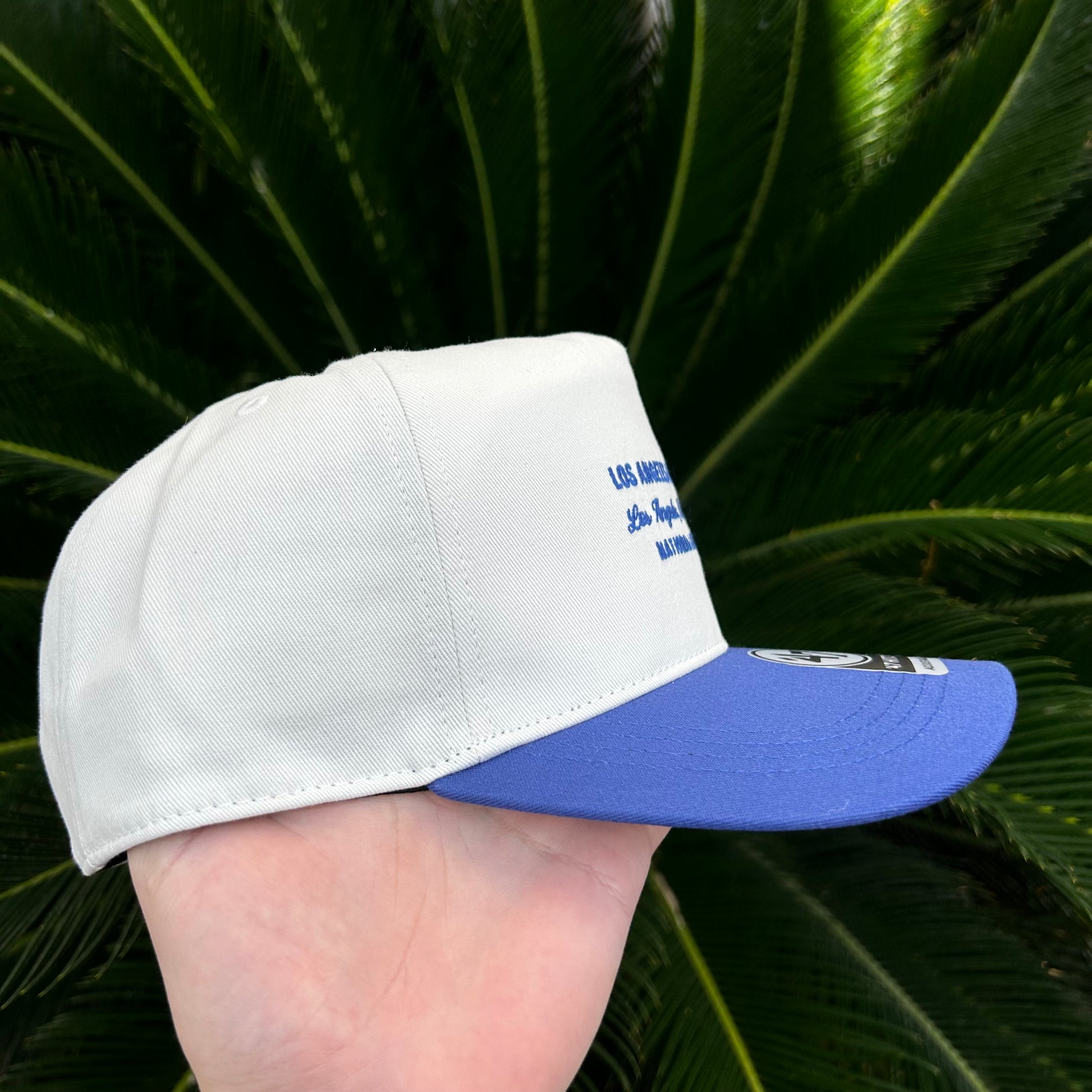 Gorra 47Brand Los Angeles Dodgers - Unitalla / Blanco/Azul