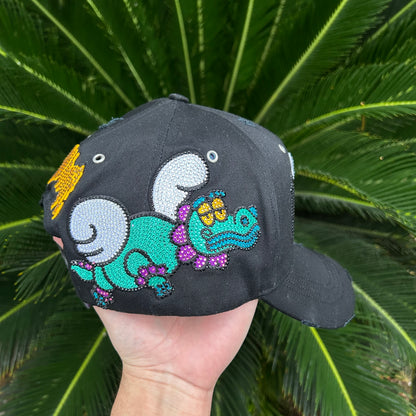 Gorra Dandy Hats x Junior H “Psicodelica” con caja