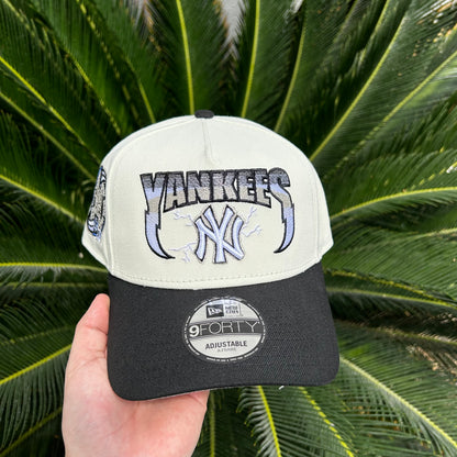 Gorra Exclusiva NY Yankees - Unitalla / Blanco / Negro