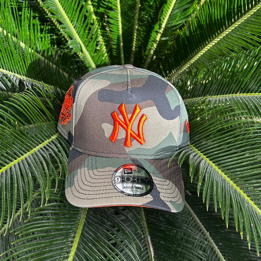 Gorra Exclusiva NY Yankees Camuflaje