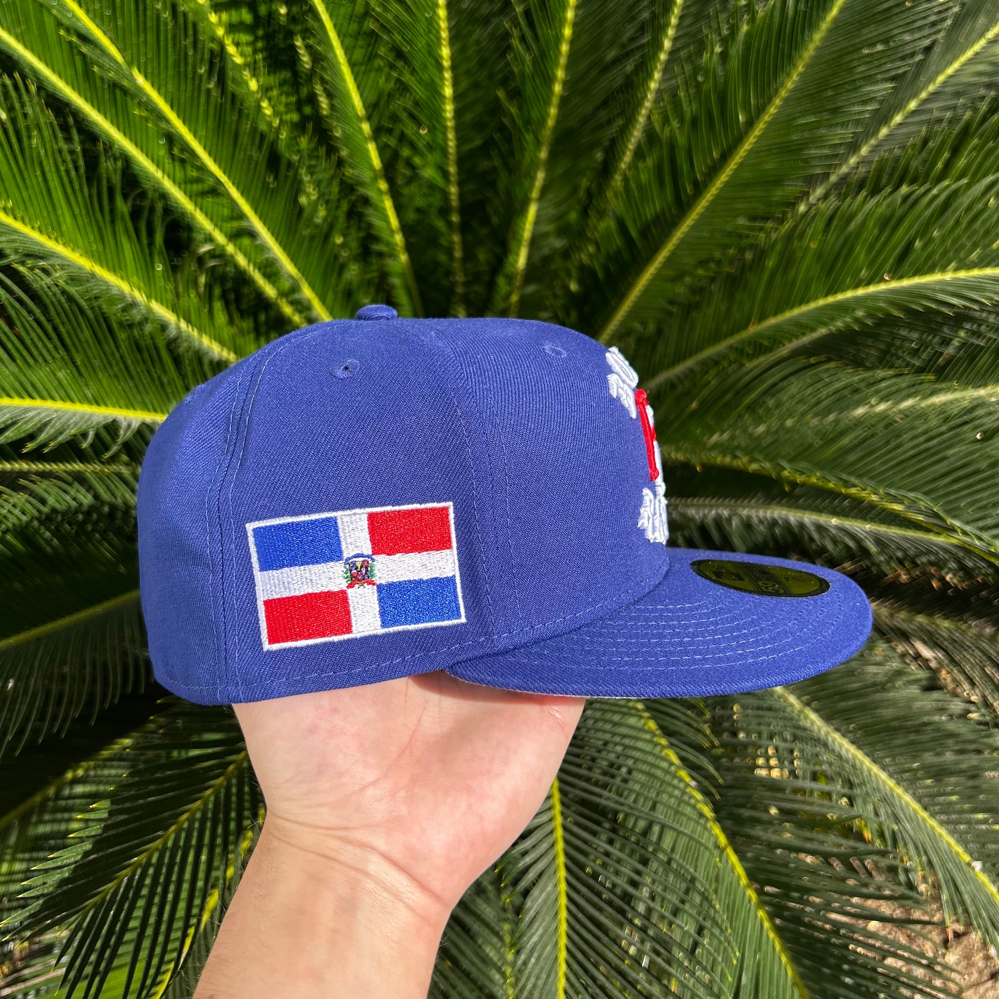 Gorra Exclusiva New Era x Born Raised Republica Dominicana - 7 1/2 / Azul