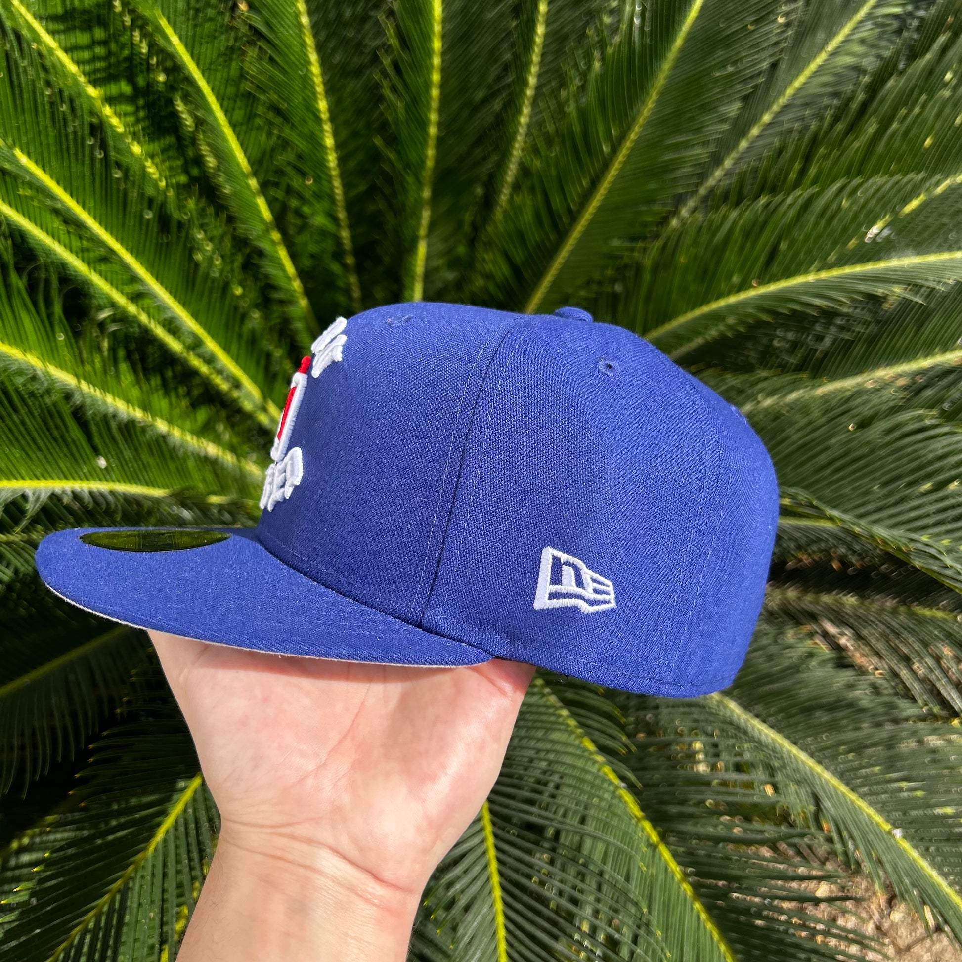 Gorra Exclusiva New Era x Born Raised Republica Dominicana - 7 1/2 / Azul