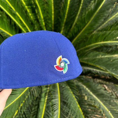 Gorra Exclusiva New Era x Born Raised Republica Dominicana - 7 1/2 / Azul