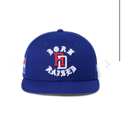 Gorra Exclusiva New Era x Born x Raised Republica Dominicana PREVENTA
