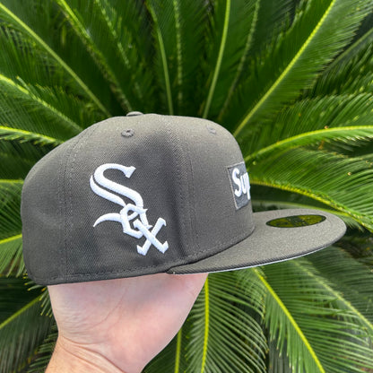 Gorra Exclusiva New Era x Supreme Chicago White Sox
