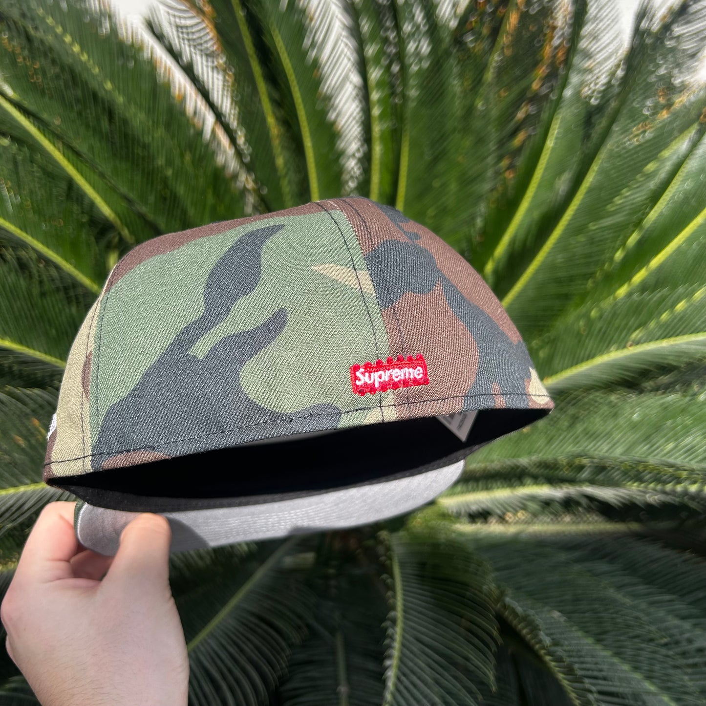 Gorra Exclusiva New Era x Supreme Swarovski Cammo - 7 3/8