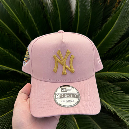 Gorra Exclusiva New York Yankees Rosa