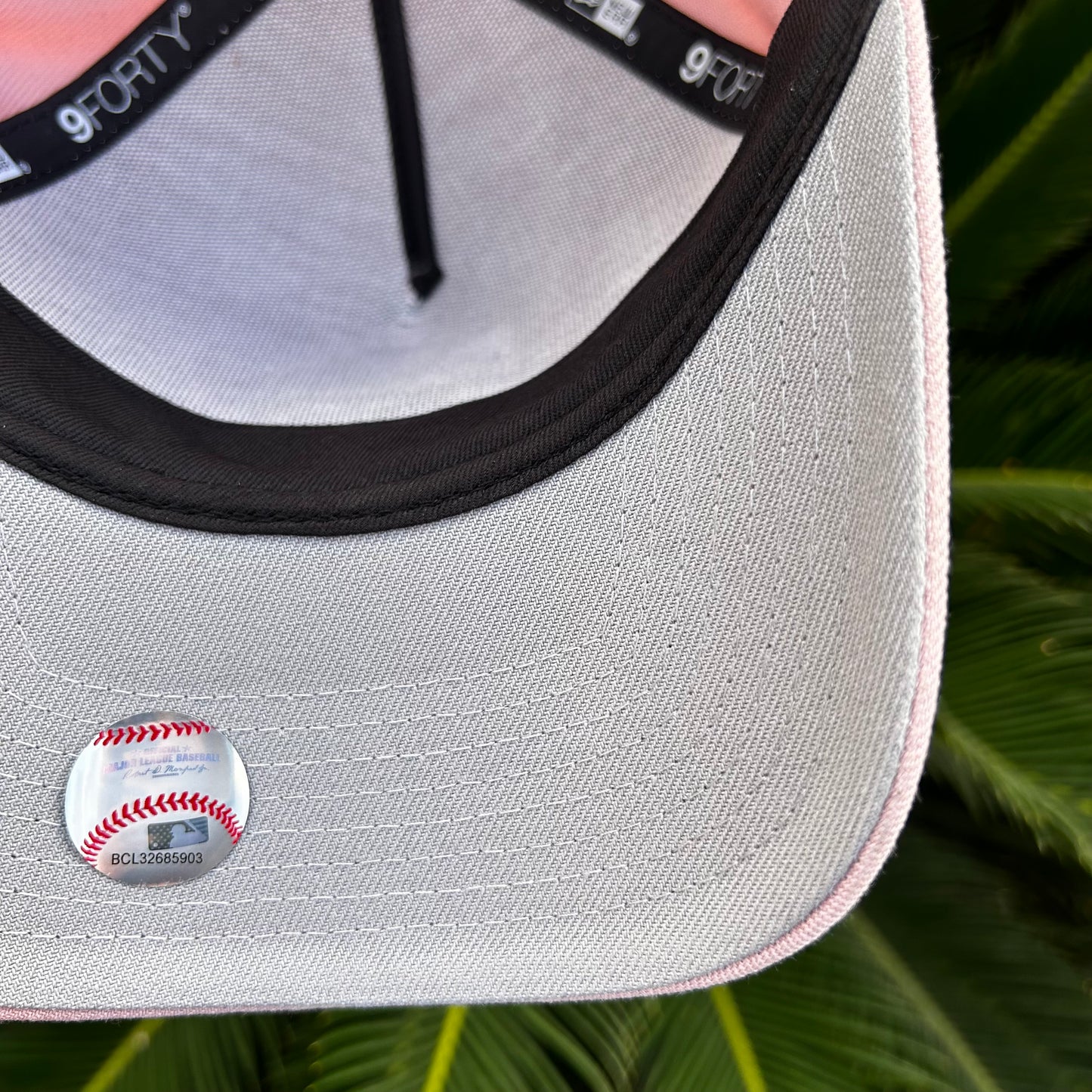 Gorra Exclusiva New York Yankees Rosa