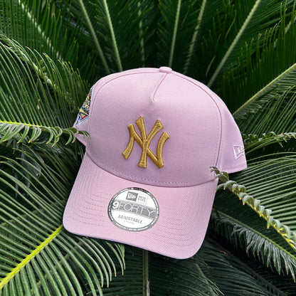 Gorra Exclusiva New York Yankees Rosa