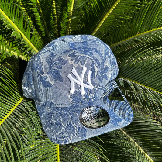 Gorra Exclusiva New York Yankees Three Looms - Unitalla / Mezclilla