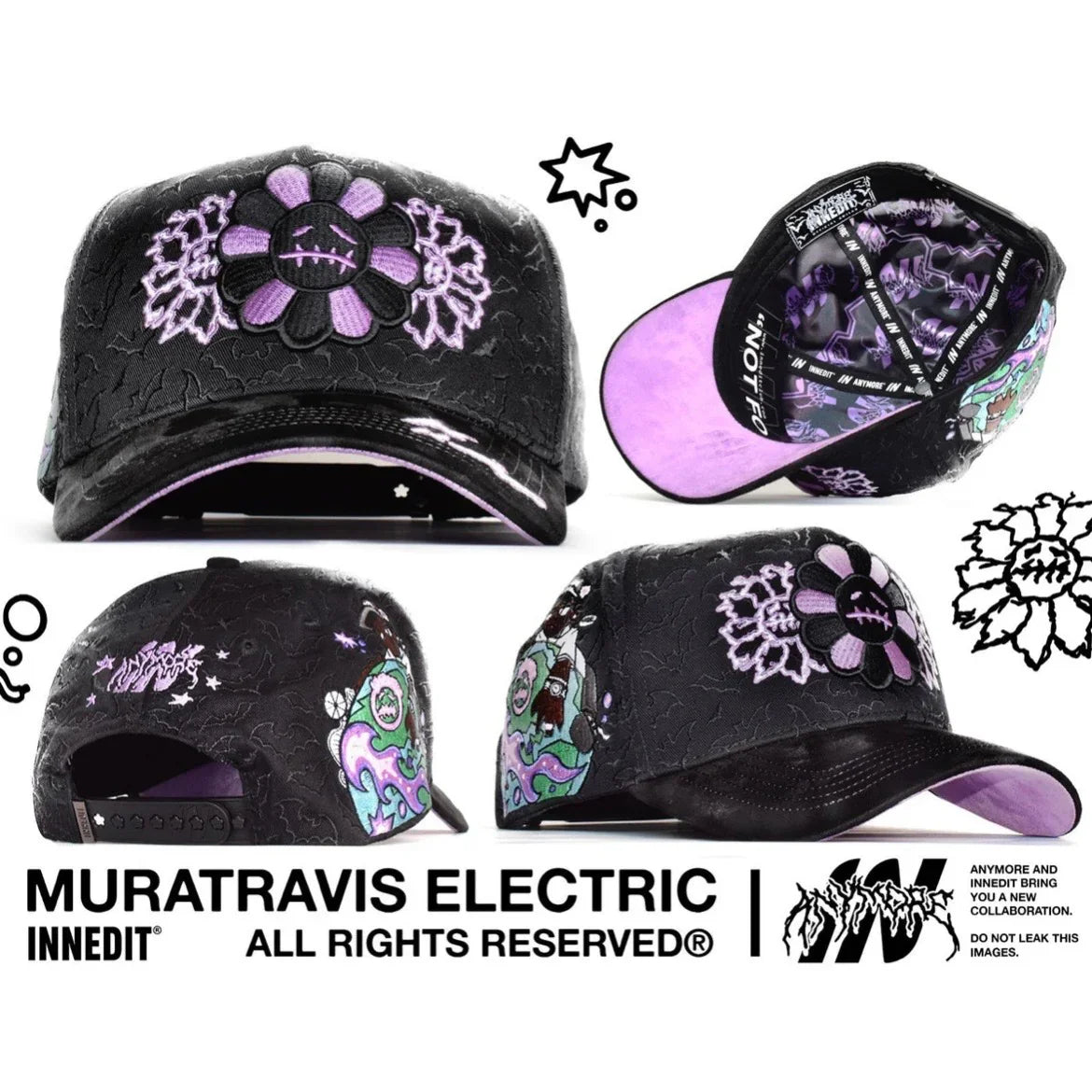 Gorra Innedit “MURATRAVIS ELECTRIC” FULL SET