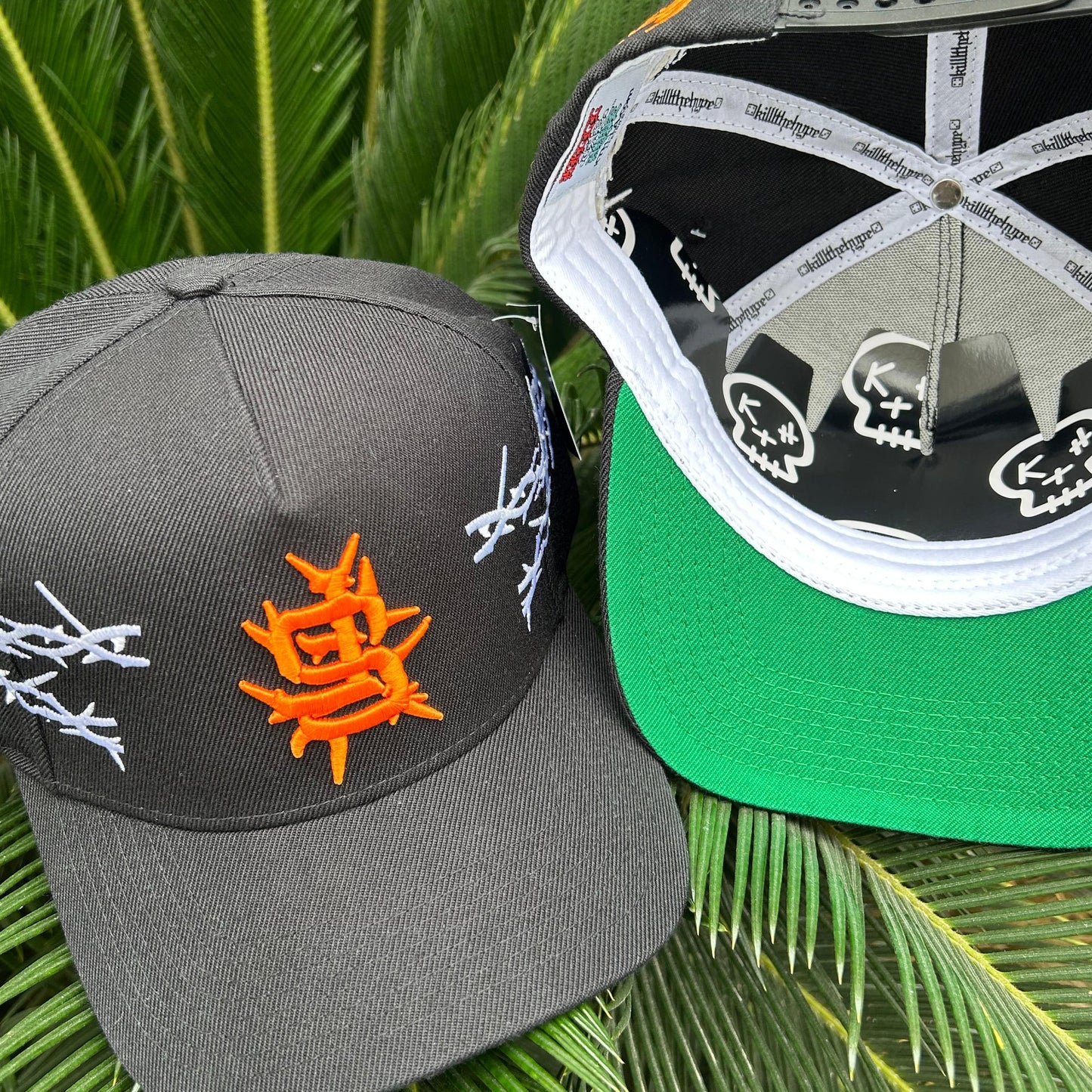 Gorra Kill the Hype San Francisco Upside Down - Unitalla / Negro/Naranja