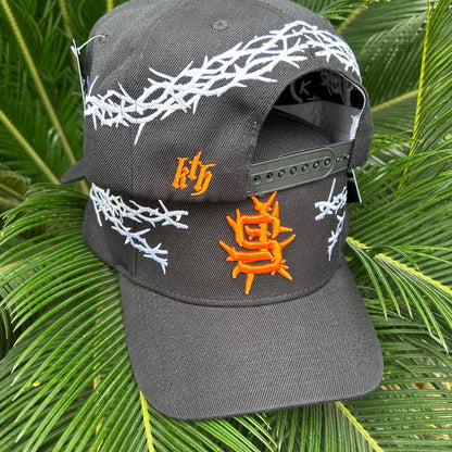 Gorra Kill the Hype San Francisco Upside Down - Unitalla / Negro/Naranja
